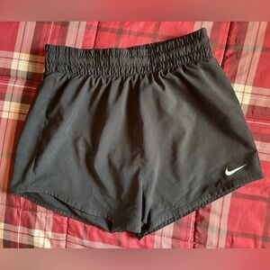 Nike Kids Black Athletic Shorts